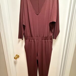 Elegant Maroon Jumpsuit for Women